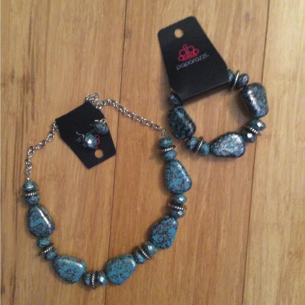 3 SETS of jewelry. Necklace & Earrings & 1 set 3 pc. One price for all 3 sets.